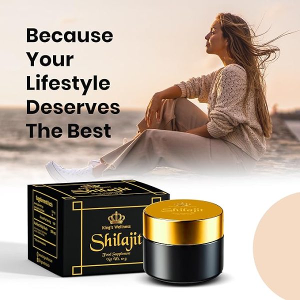 King's Wellness Pure Shilajit Resin, for Men and Women - 100% Natural Himalayan Extract - Image 3